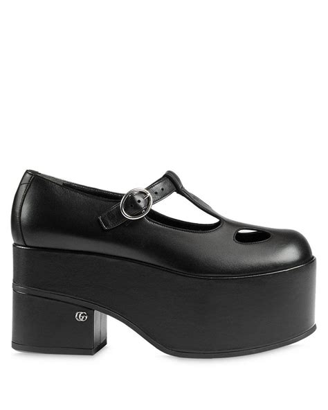 gucci platform mary janes|Gucci Heels for Women .